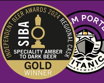 Medals for Titanic Beers at SIBA's Midland Regional Awards!