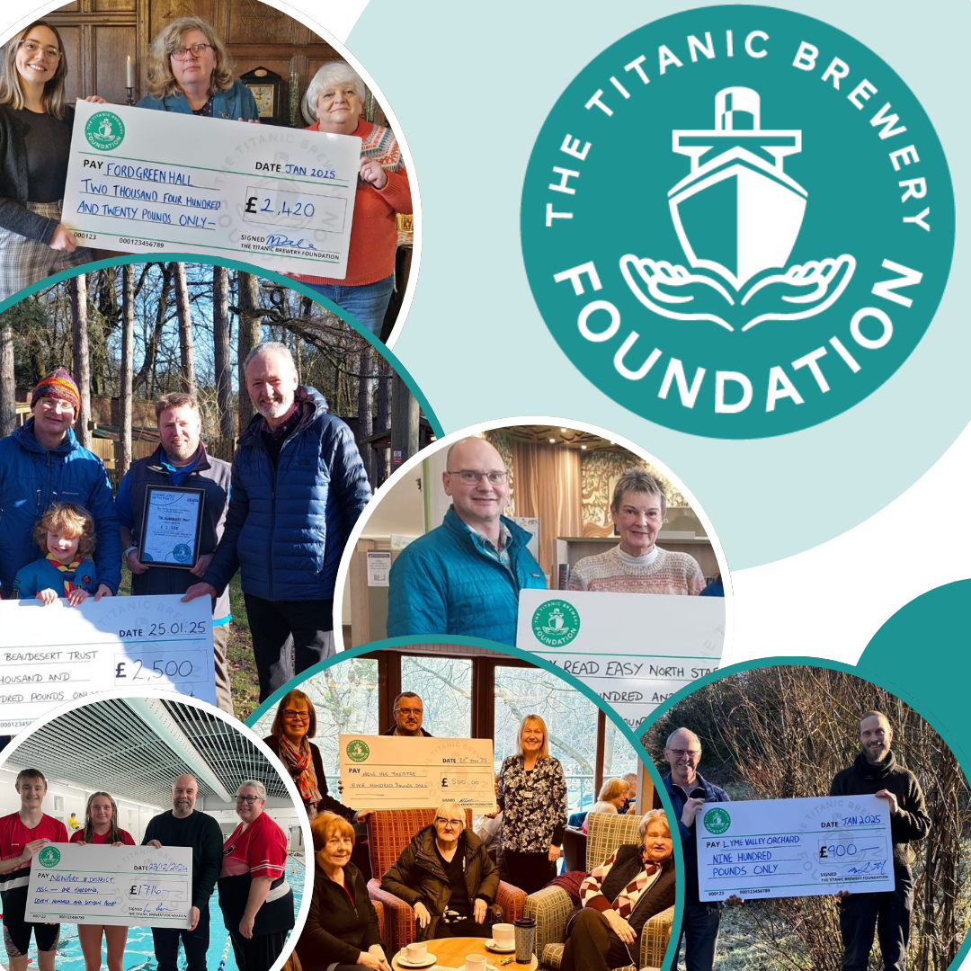 Titanic Brewery Foundation awards £10,000 to local causes