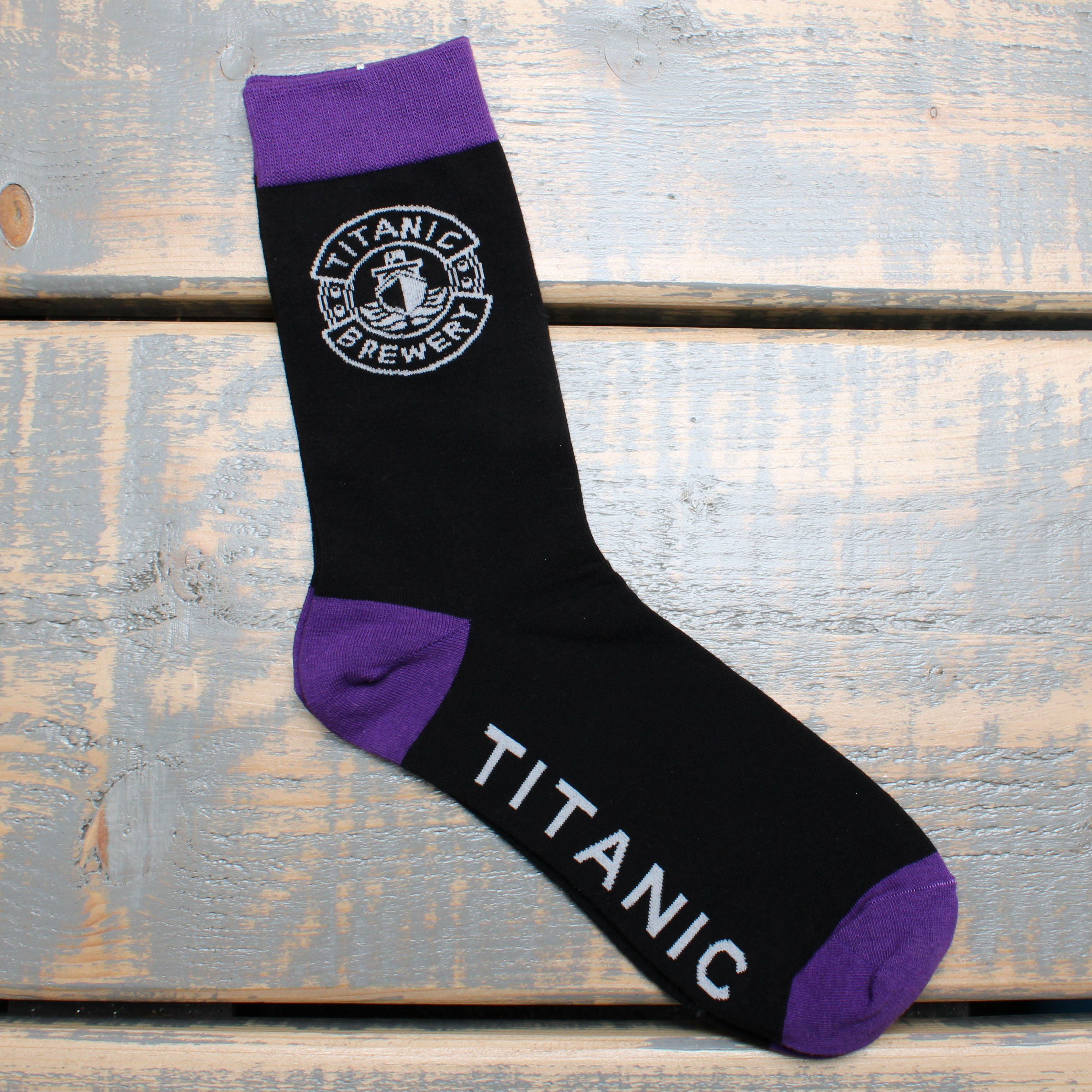 Black Titanic Socks